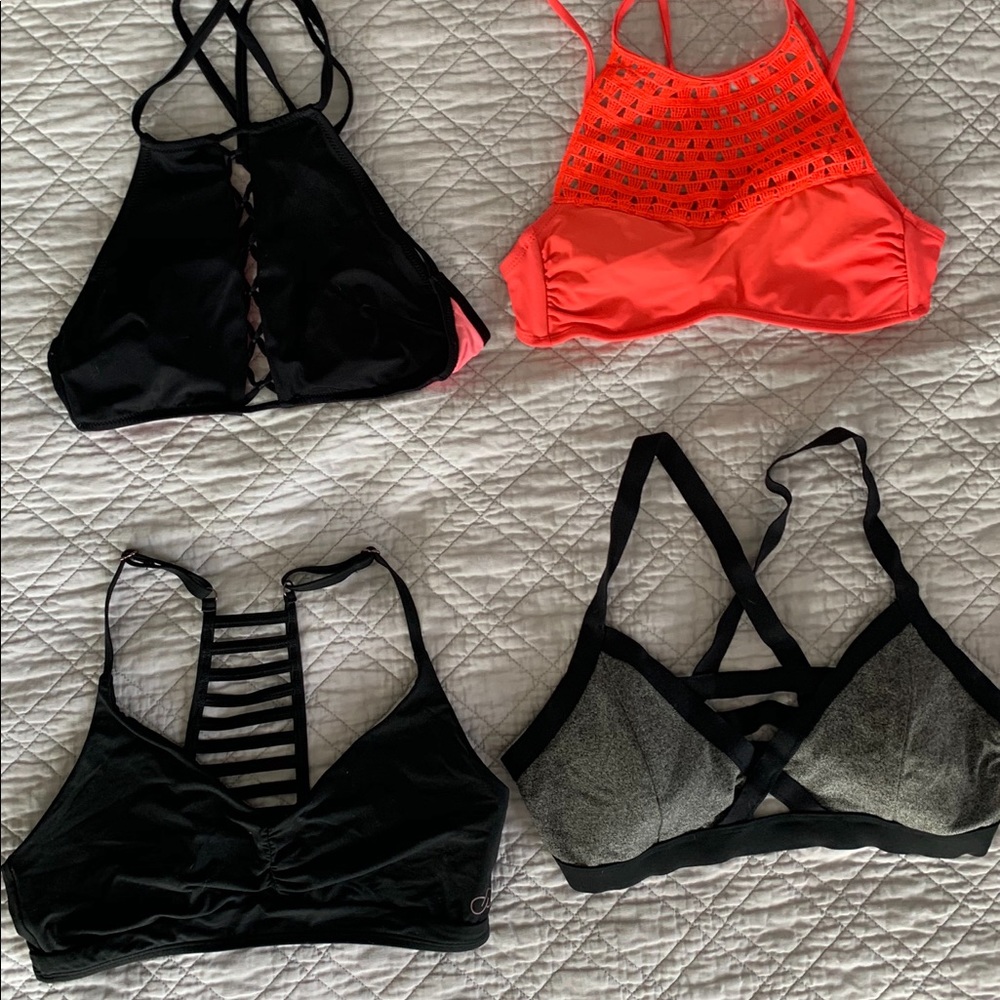 Mix and match bikini tops